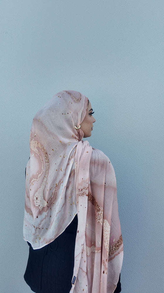 Barbie Printed Hijab