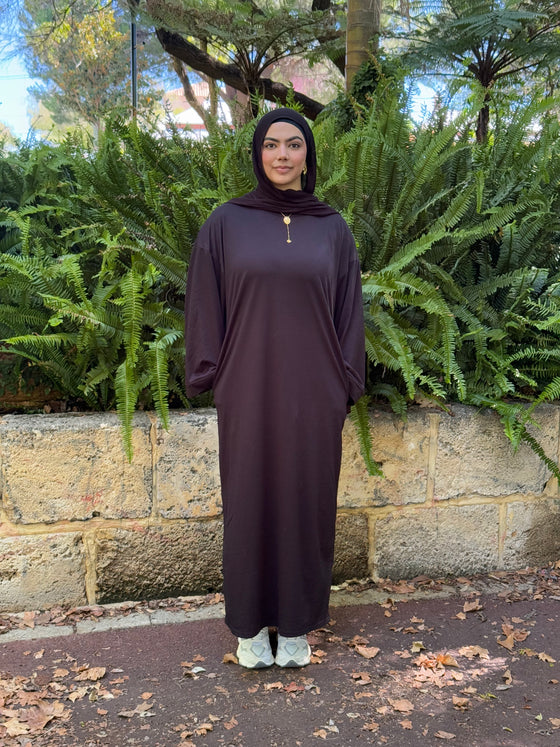 Essential Abaya - Onyx