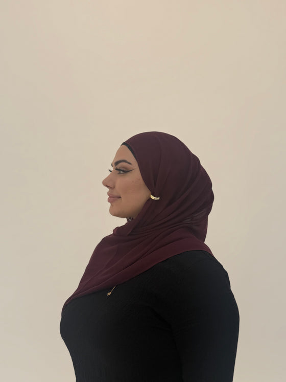 Plum Premium Modal Hijab