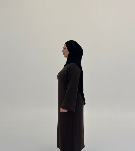 Essential Abaya - Coffee