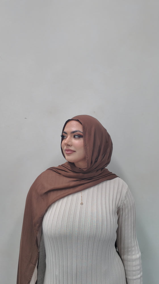 Espresso Modal Hijab Set