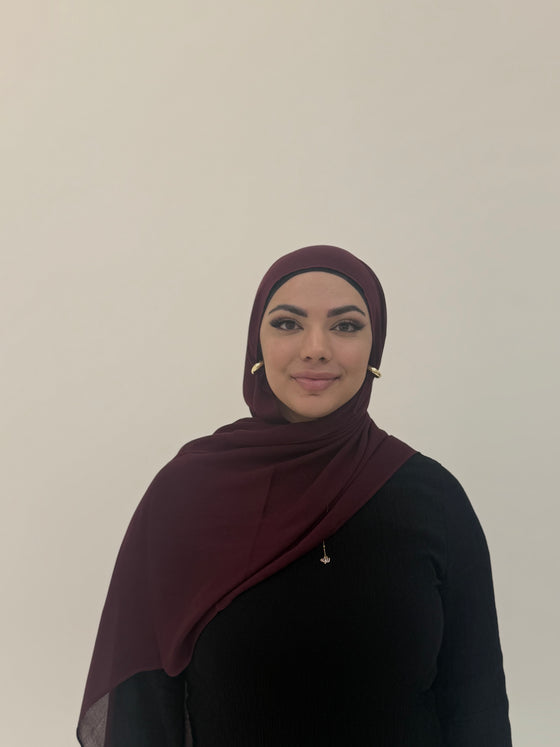 Plum Premium Modal Hijab