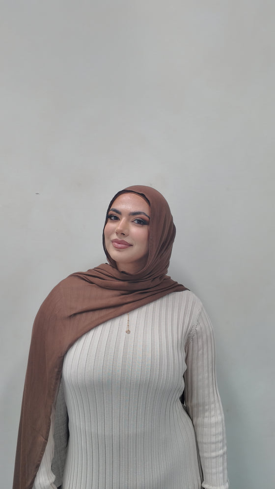Espresso Modal Hijab Set