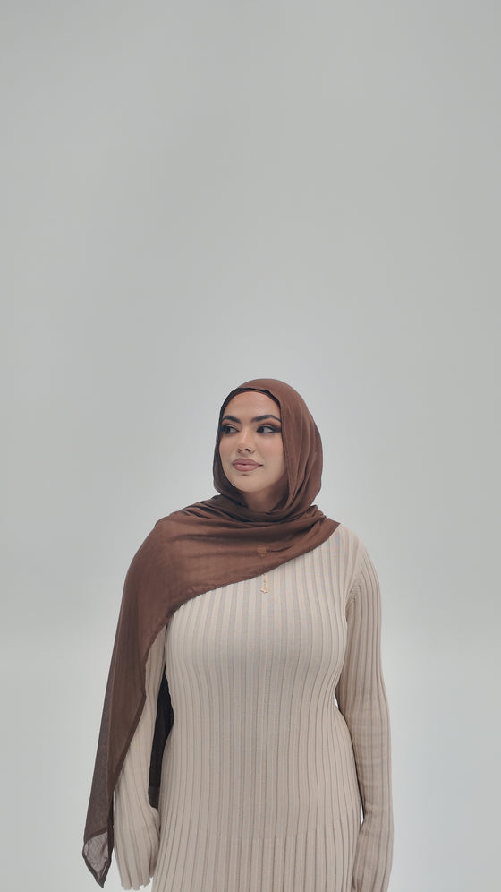Espresso Modal Hijab Set