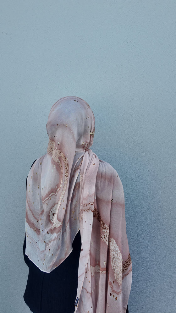 Barbie Printed Hijab