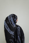 Blue Ripple Printed Hijab