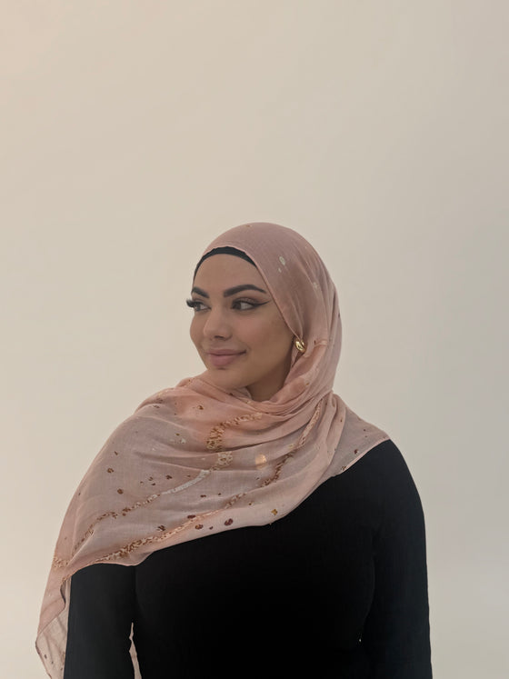 Barbie Printed Hijab