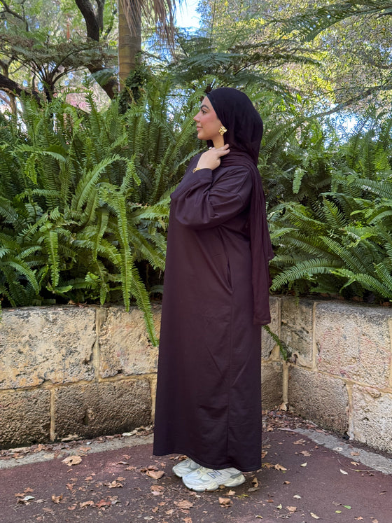 Essential Abaya - Onyx
