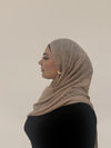 Peach Crinkle Hijab