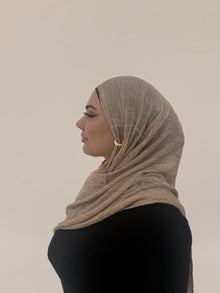  Peach Crinkle Hijab
