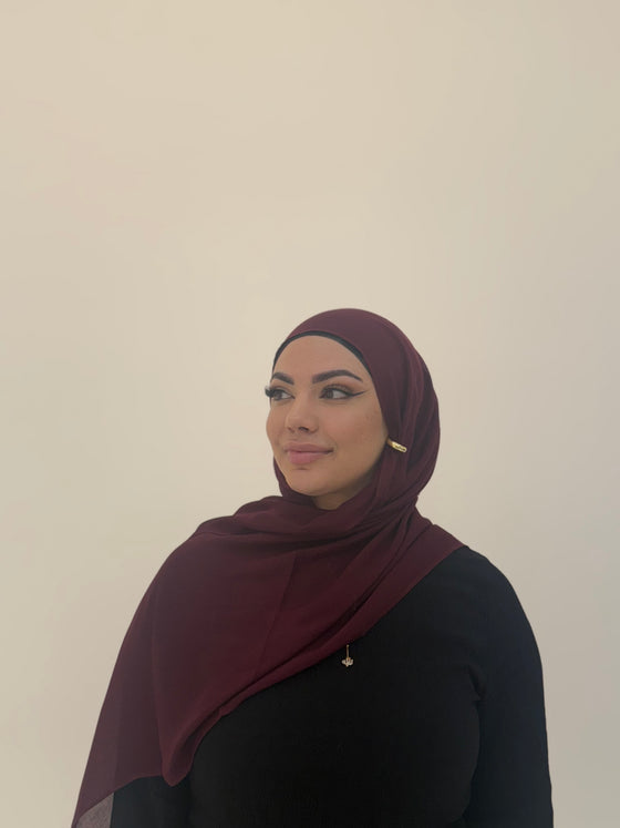 Plum Premium Modal Hijab