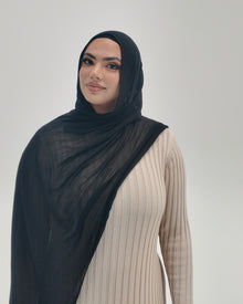  Black Modal Hijab Set