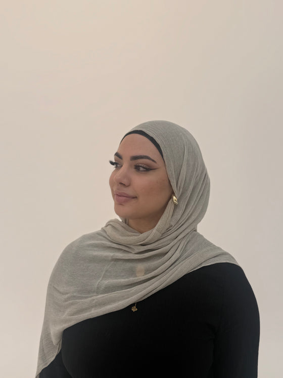 Sand Crinkle Hijab